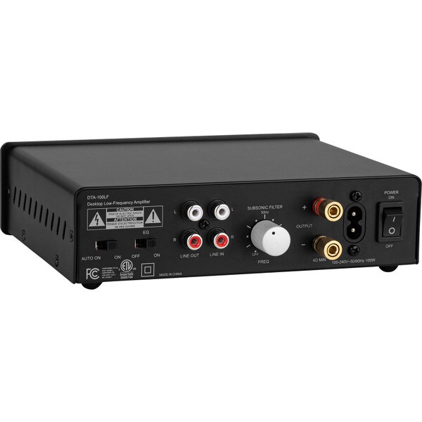 Main product image for Dayton Audio DTA-100LF Desktop Subwoofer/ Bass Shaker Amplifier with EQ300-3805